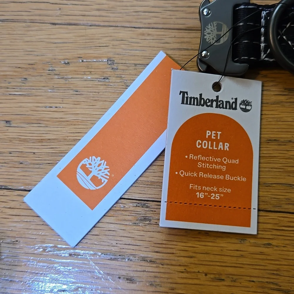 NWT Timberland Large Tactical Web Pet Collar